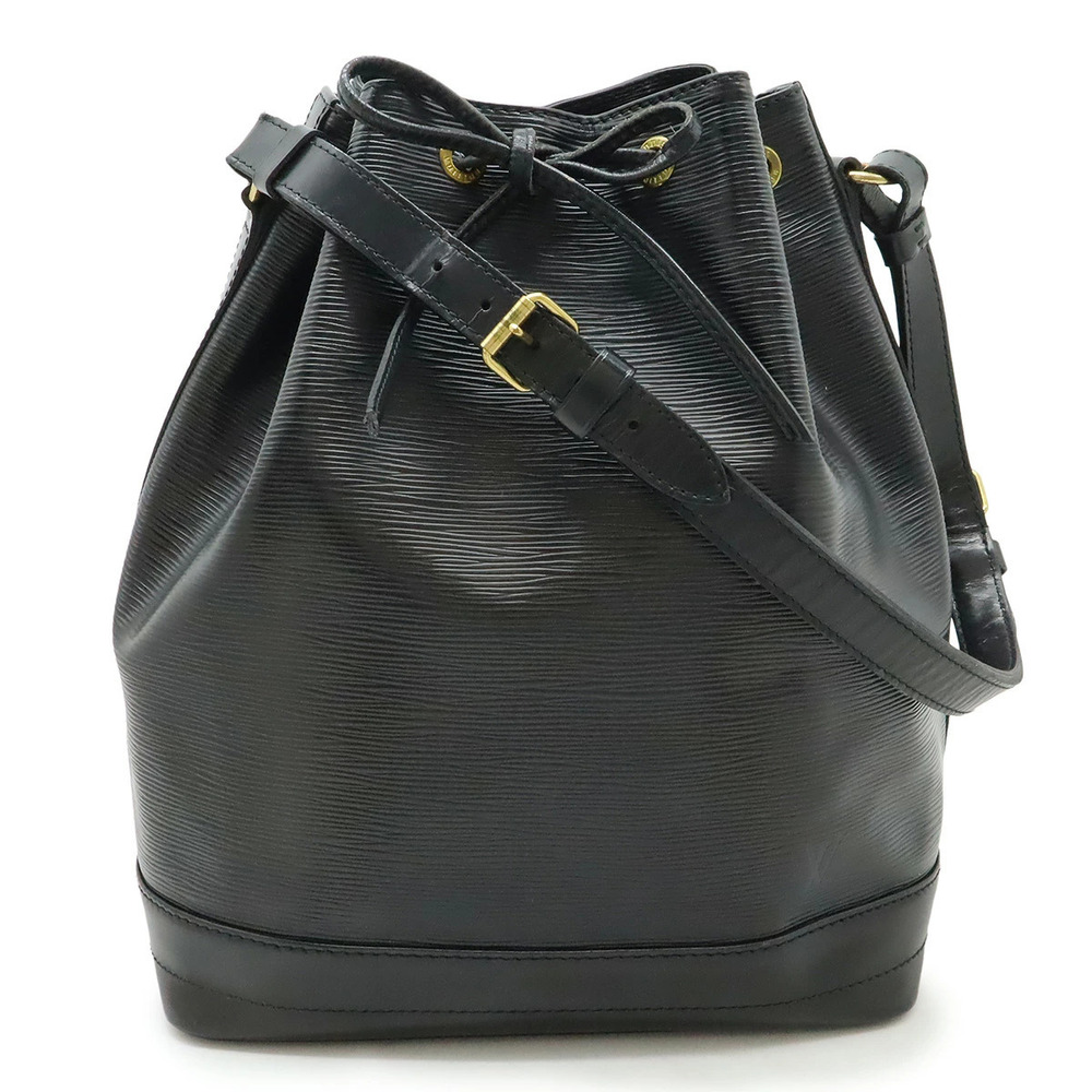 LOUIS VUITTON Epi Noe Shoulder Bag Hobo Drawstring Noir Black